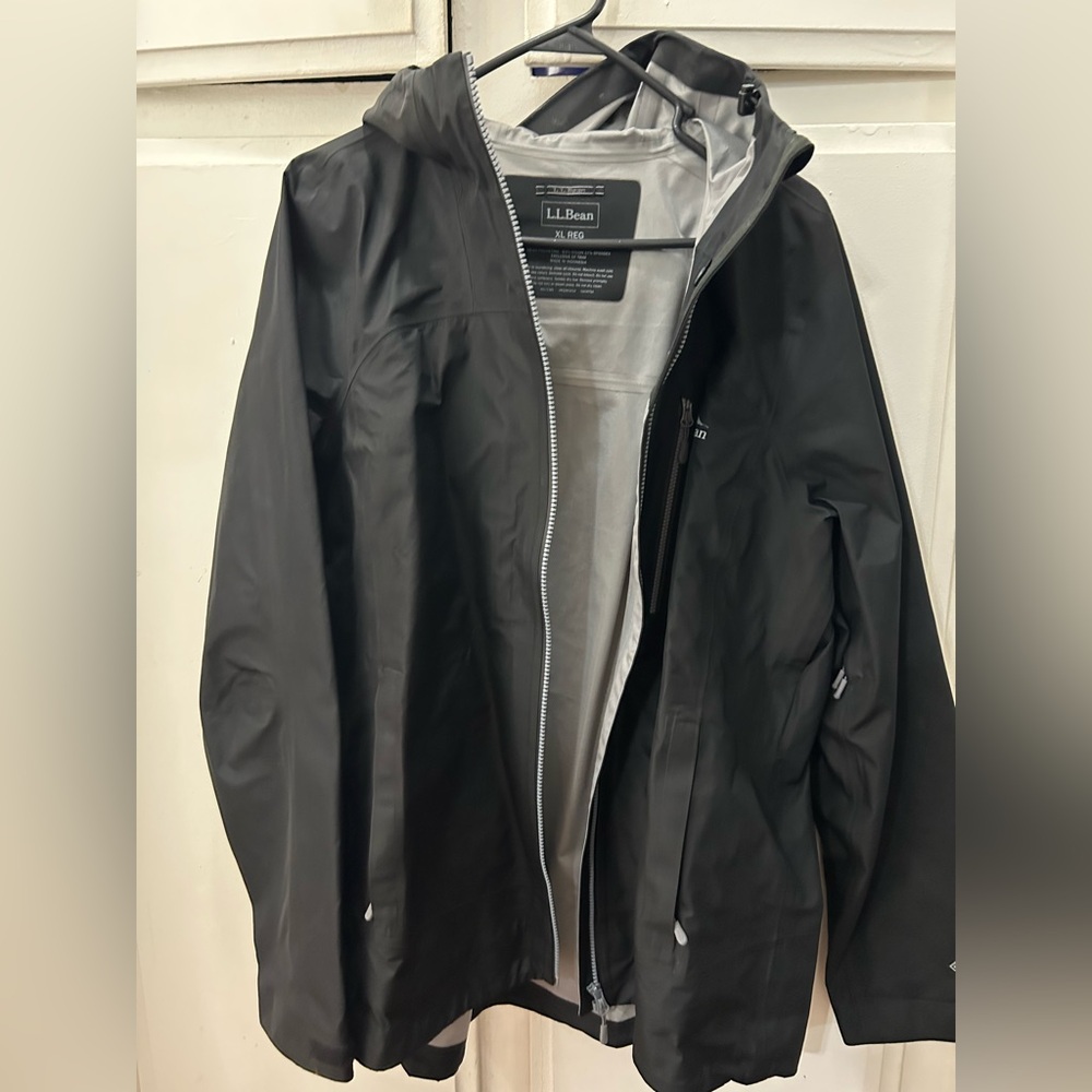 Brand new LL BEAN waterproof rain jacket